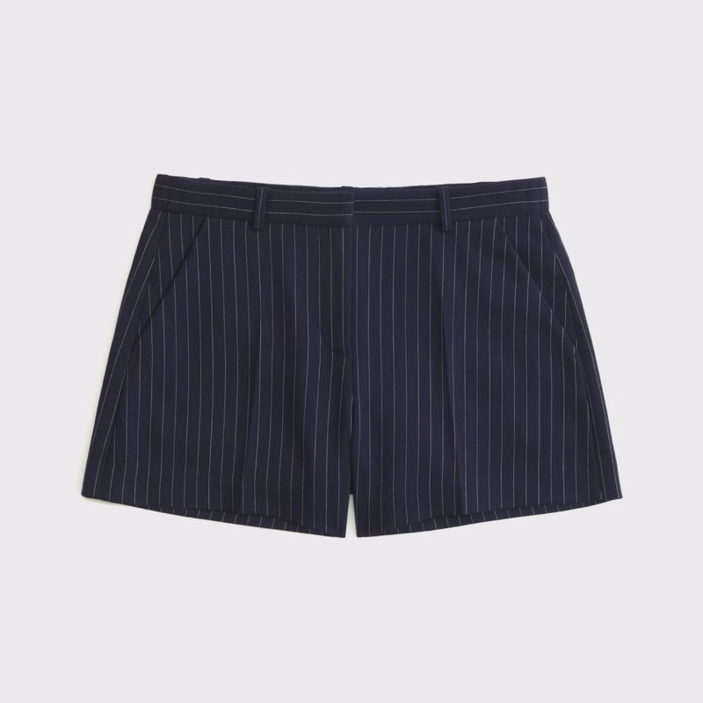 NWT Abercrombie & Fitch Mid-Rise Tailored Shorts